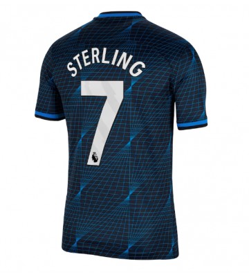 Chelsea Raheem Sterling #7 Vieraspaita 2023-24 Lyhyet Hihat